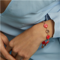 Bracciale Rosso Prezioso Donna in Argento 24005PL-SR - 24005PL-SR